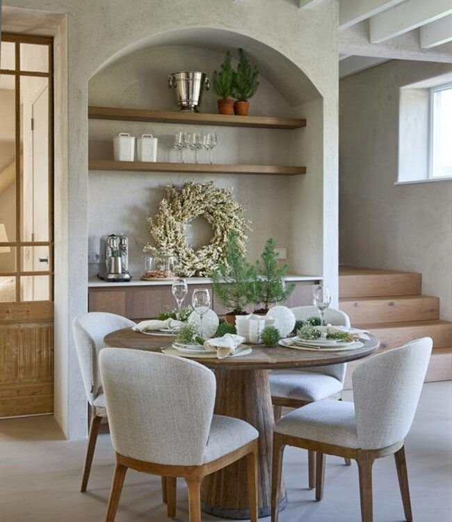 Rivièra Maison Eettafel Siroko Beach | Eikenhout | 130 cm