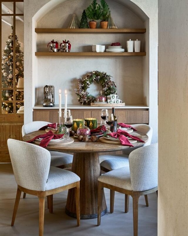 Rivièra Maison Eettafel Siroko Beach | Eikenhout | 130 cm