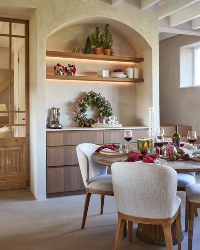Rivièra Maison Eettafel Siroko Beach | Eikenhout | 130 cm