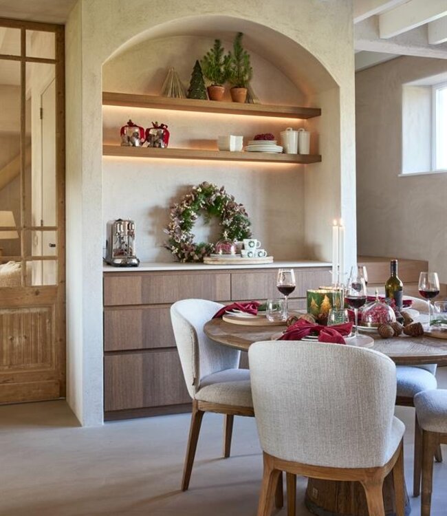 Rivièra Maison Eettafel Siroko Beach | Eikenhout | 130 cm
