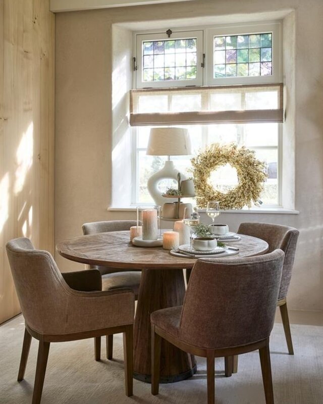 Rivièra Maison Eettafel Siroko Beach | Eikenhout | 130 cm