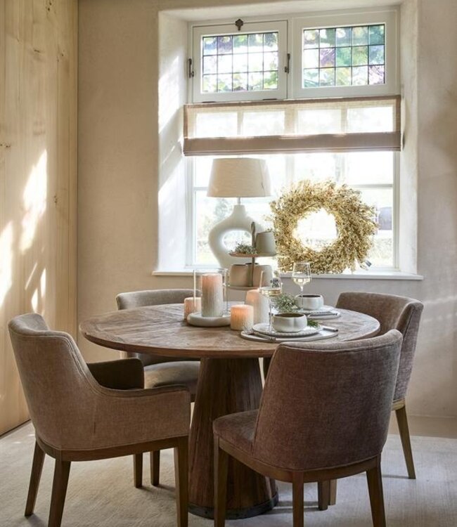 Rivièra Maison Eettafel Siroko Beach | Eikenhout | 130 cm