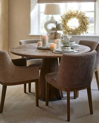 Rivièra Maison Eettafel Siroko Beach | Eikenhout | 130 cm