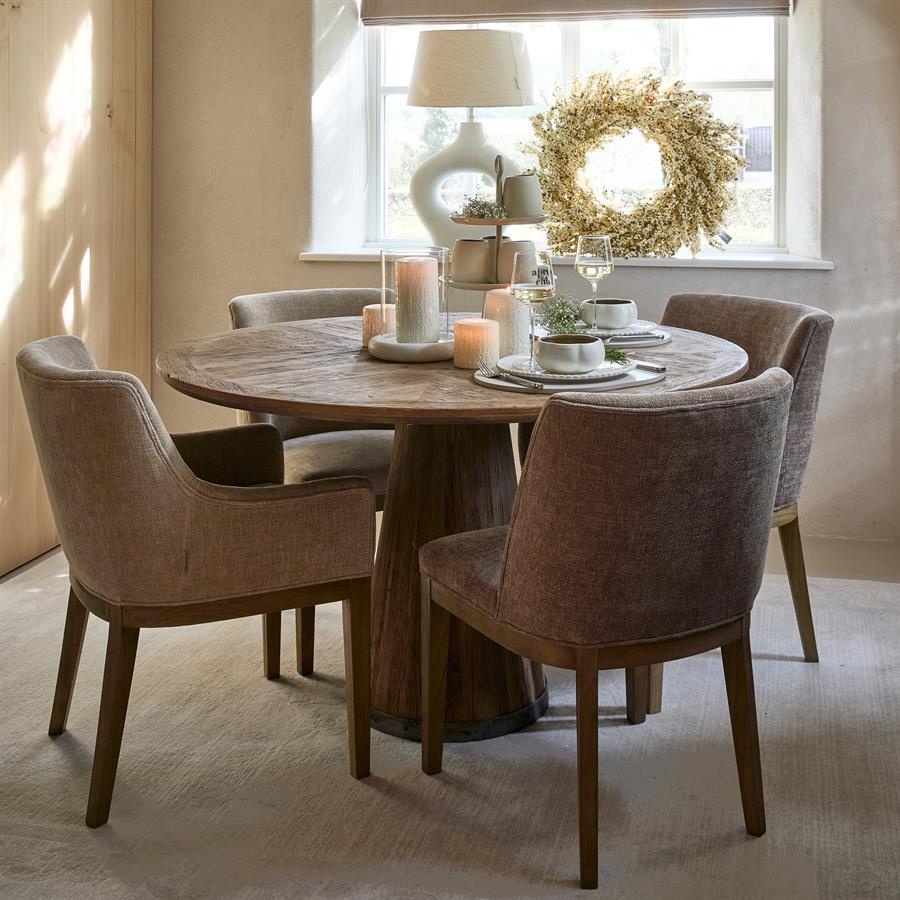 Rivièra Maison Eettafel Siroko Beach | Eikenhout | 130 cm