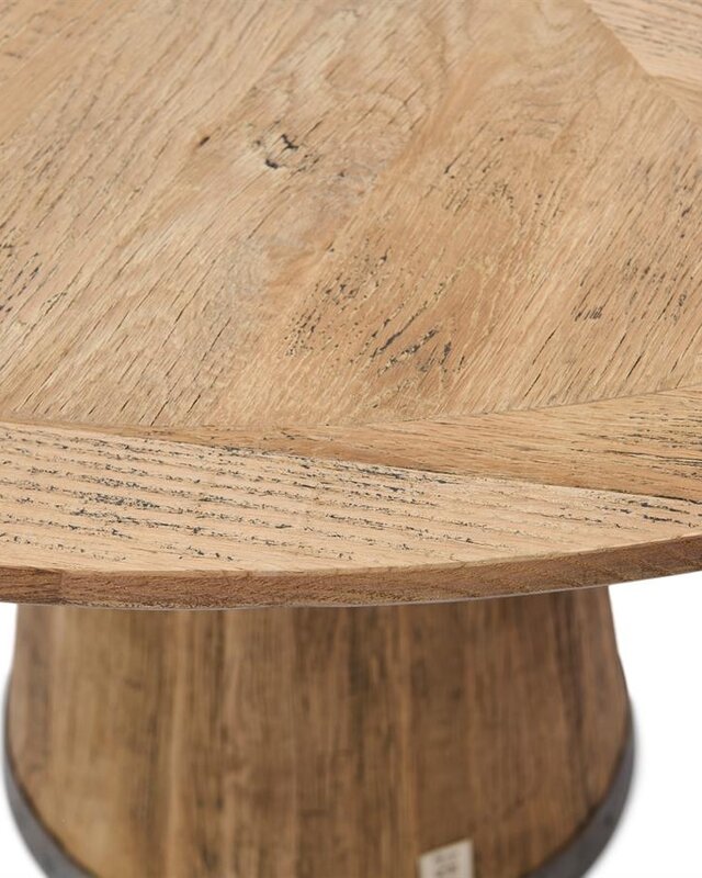 Rivièra Maison Eettafel Siroko Beach | Eikenhout | 130 cm