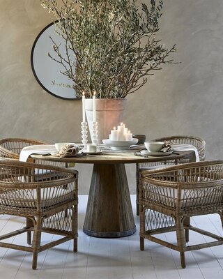 Rivièra Maison Eettafel Siroko Beach | Eikenhout | 160 cm