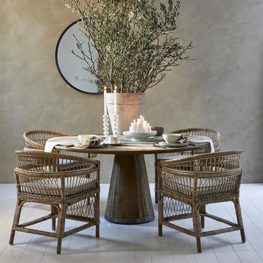 Rivièra Maison Eettafel Siroko Beach | Eikenhout | 160 cm
