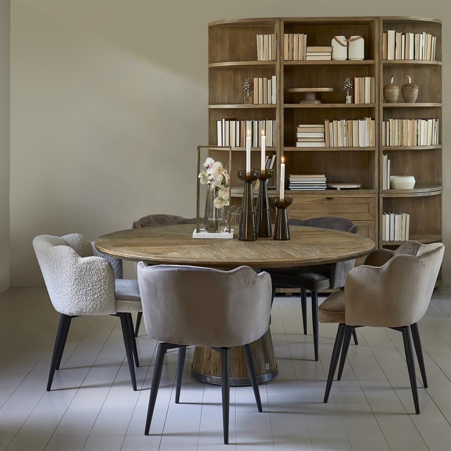 Rivièra Maison Eettafel Siroko Beach | Eikenhout | 160 cm