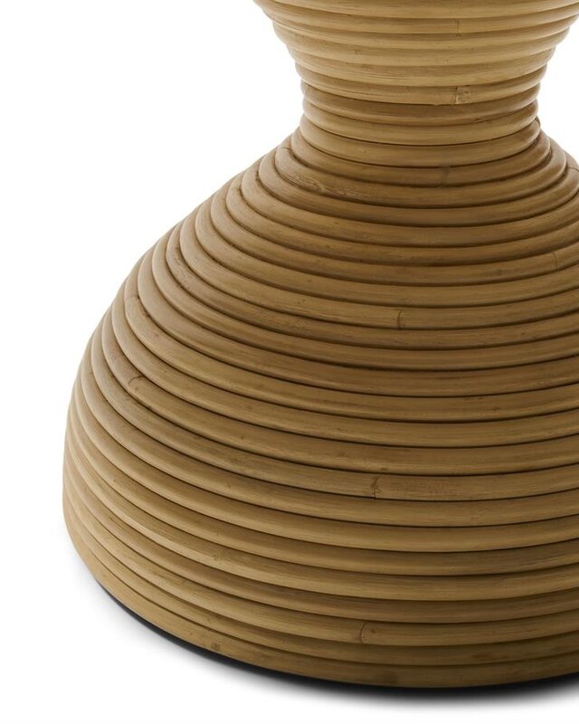 Rivièra Maison Eettafel Vedella | Marmer | Rattan | 130 cm