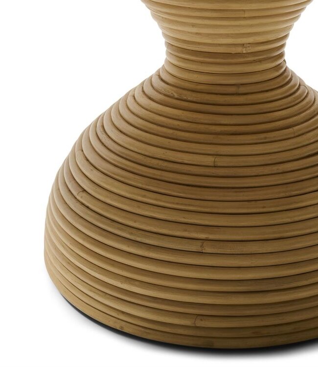 Rivièra Maison Eettafel Vedella | Marmer | Rattan | 130 cm