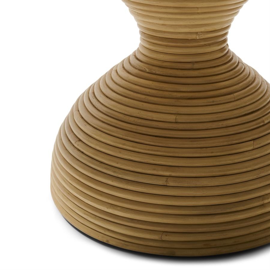 Rivièra Maison Eettafel Vedella | Marmer | Rattan | 130 cm