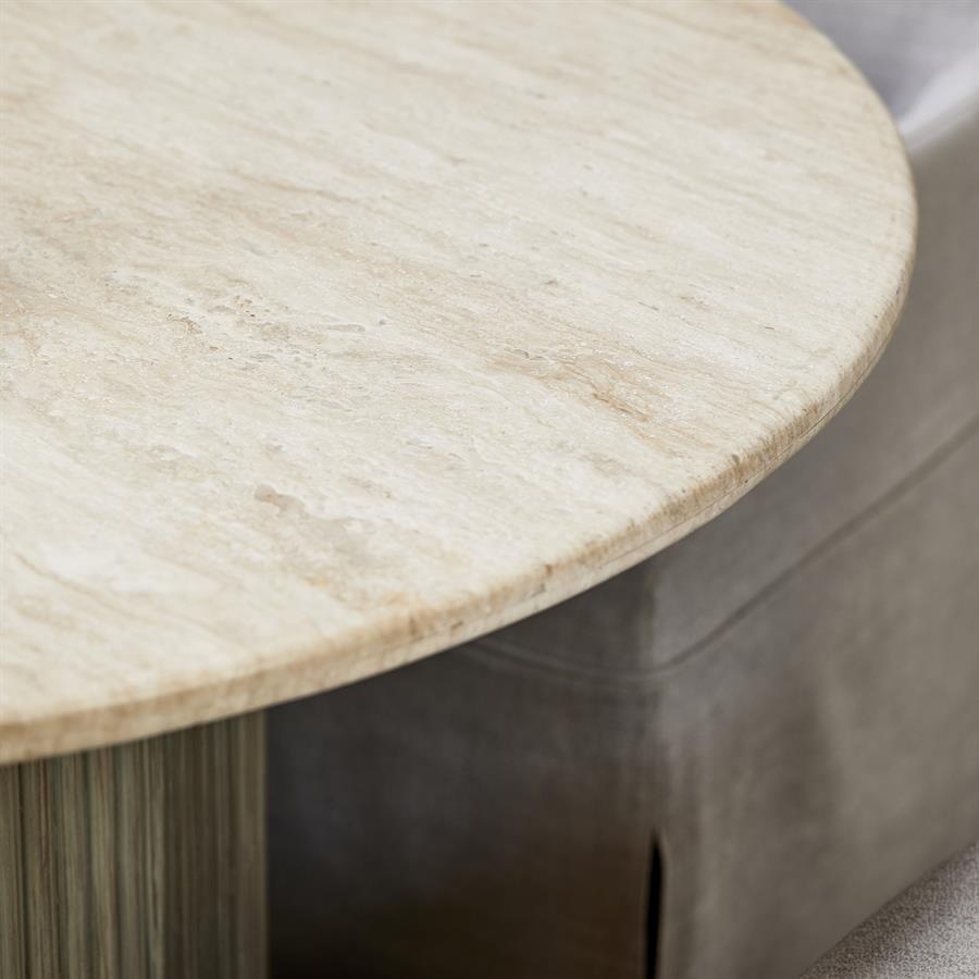 Rivièra Maison Eettafel Villanova | Mangohout | Rond | 130 cm