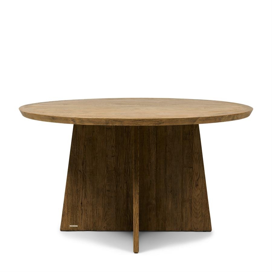 Rivièra Maison Eettafel Zermatt | Eikenhout | D140 cm