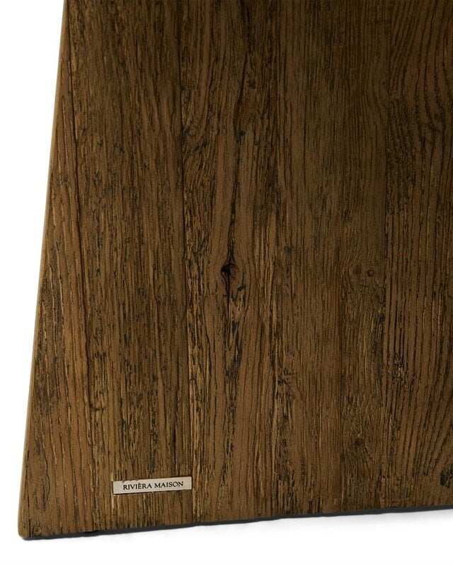 Rivièra Maison Eettafel Zermatt | Eikenhout | D140 cm