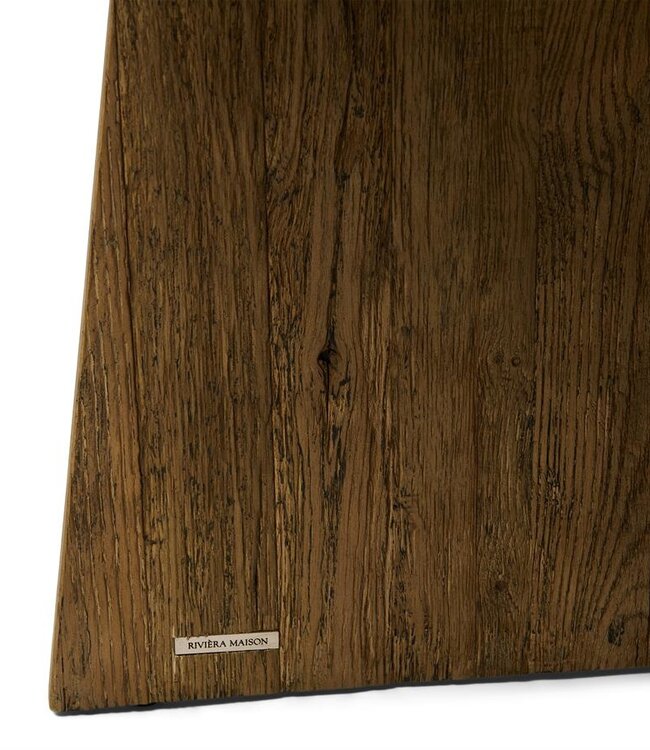 Rivièra Maison Eettafel Zermatt | Eikenhout | D140 cm
