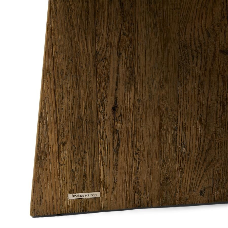 Rivièra Maison Eettafel Zermatt | Eikenhout | D140 cm