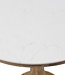 Rivièra Maison Bistrotafel Amalfi | Marmer | Eikenhout | D70 cm