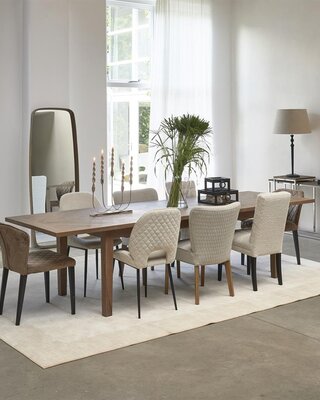Rivièra Maison Eettafel Bodie Hill | Mangohout | Uitschuifbaar