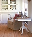 Rivièra Maison Wijntafel Chateau Belvedere | 70x70 cm