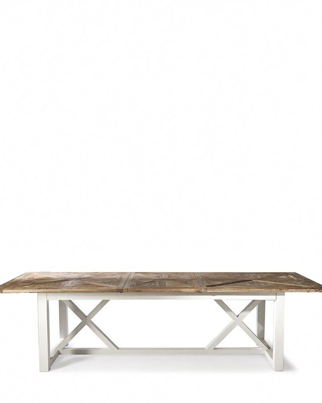 Rivièra Maison Eettafel Chateau Chassigny | Iepenhout | Verstelbaar