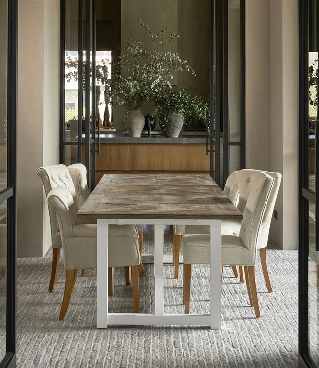 Rivièra Maison Eettafel Chateau Chassigny | Iepenhout | Verstelbaar
