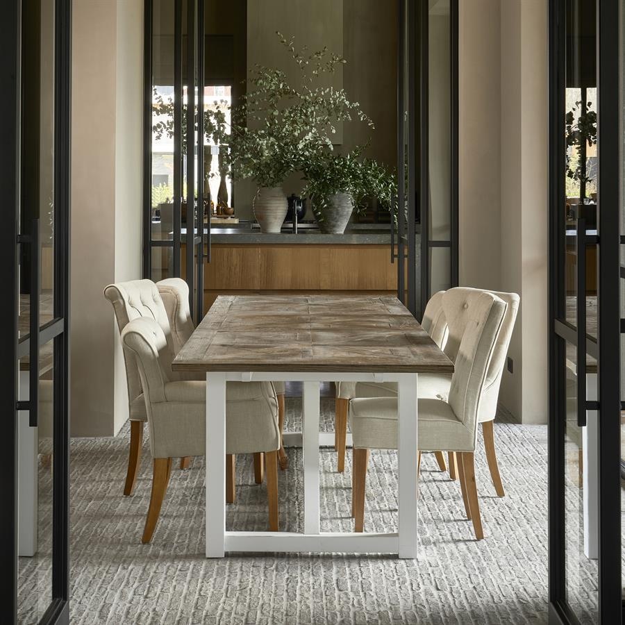 Rivièra Maison Eettafel Chateau Chassigny | Iepenhout | Verstelbaar