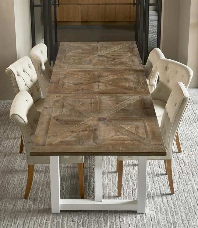 Rivièra Maison Eettafel Chateau Chassigny | Iepenhout | Verstelbaar
