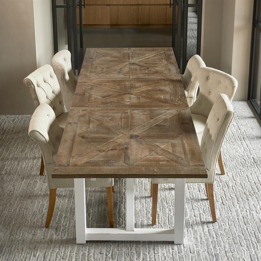 Rivièra Maison Eettafel Chateau Chassigny | Iepenhout | Verstelbaar