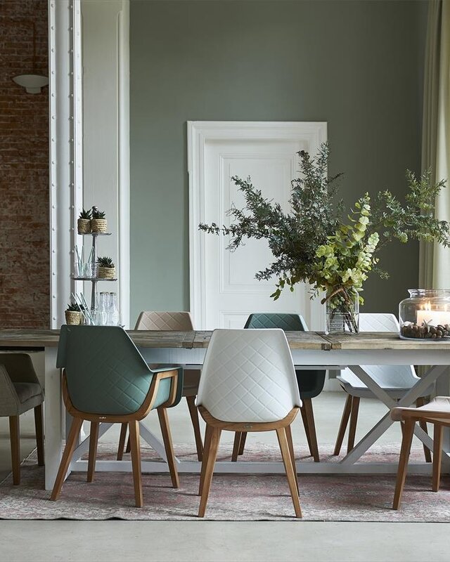 Rivièra Maison Eettafel Chateau Chassigny | Iepenhout | Verstelbaar