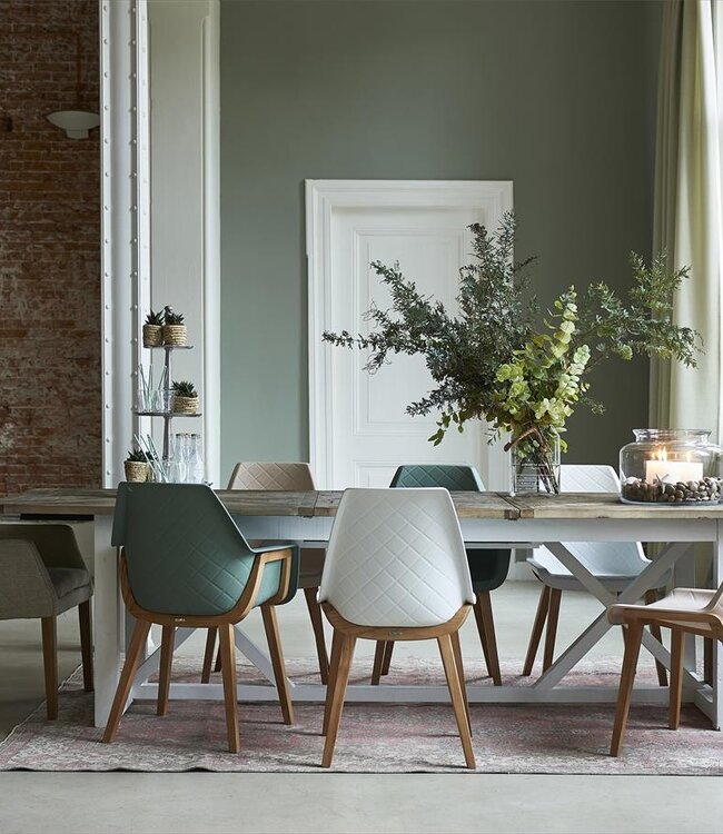 Rivièra Maison Eettafel Chateau Chassigny | Iepenhout | Verstelbaar