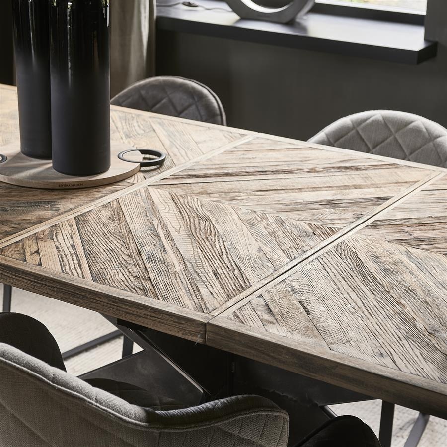 Rivièra Maison Falcon Crest Eettafel | Eikenhout | Uitschuifbaar