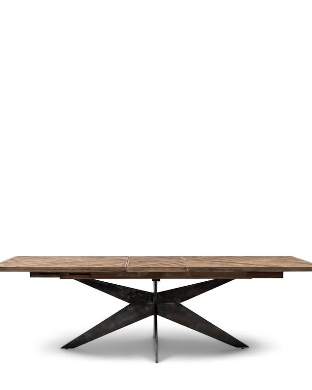 Rivièra Maison Falcon Crest Eettafel | Eikenhout | Uitschuifbaar