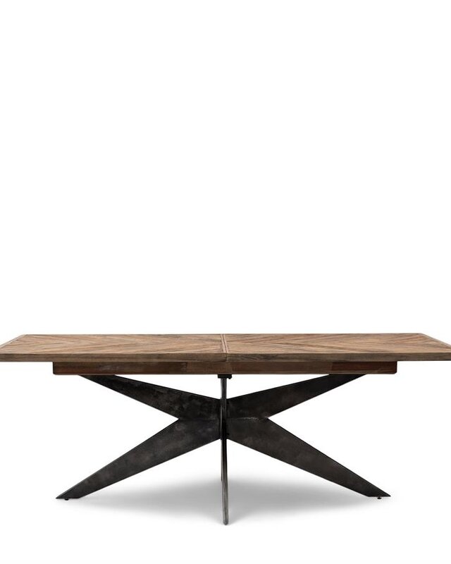 Rivièra Maison Falcon Crest Eettafel | Eikenhout | Uitschuifbaar