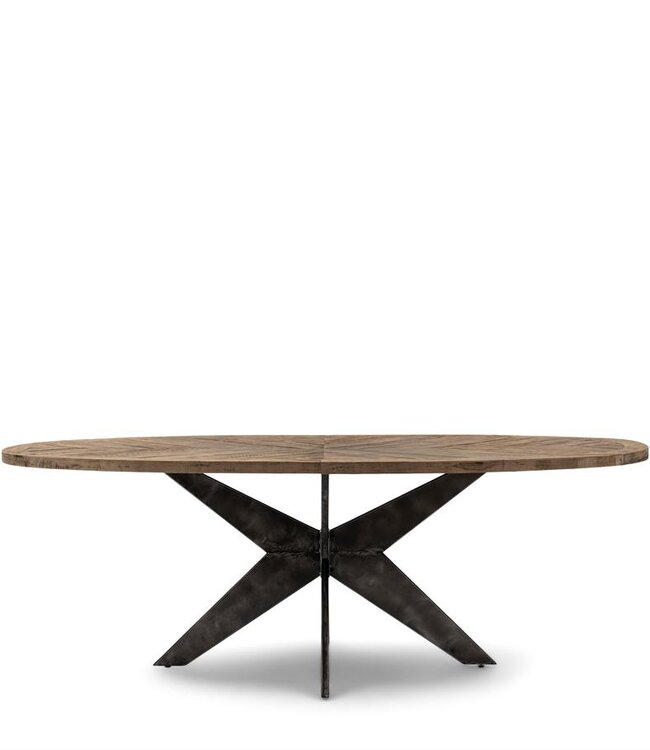 Rivièra Maison Falcon Crest Eettafel | Eikenhout | 230x105 cm