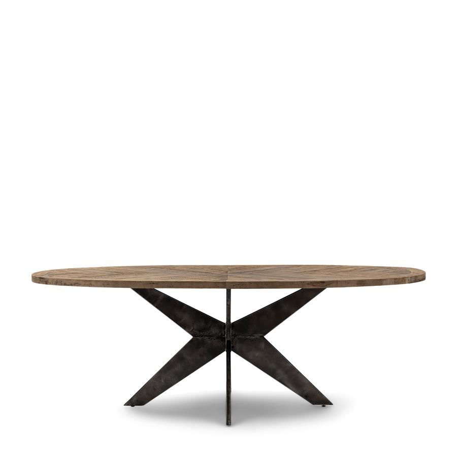 Rivièra Maison Falcon Crest Eettafel | Eikenhout | 230x105 cm