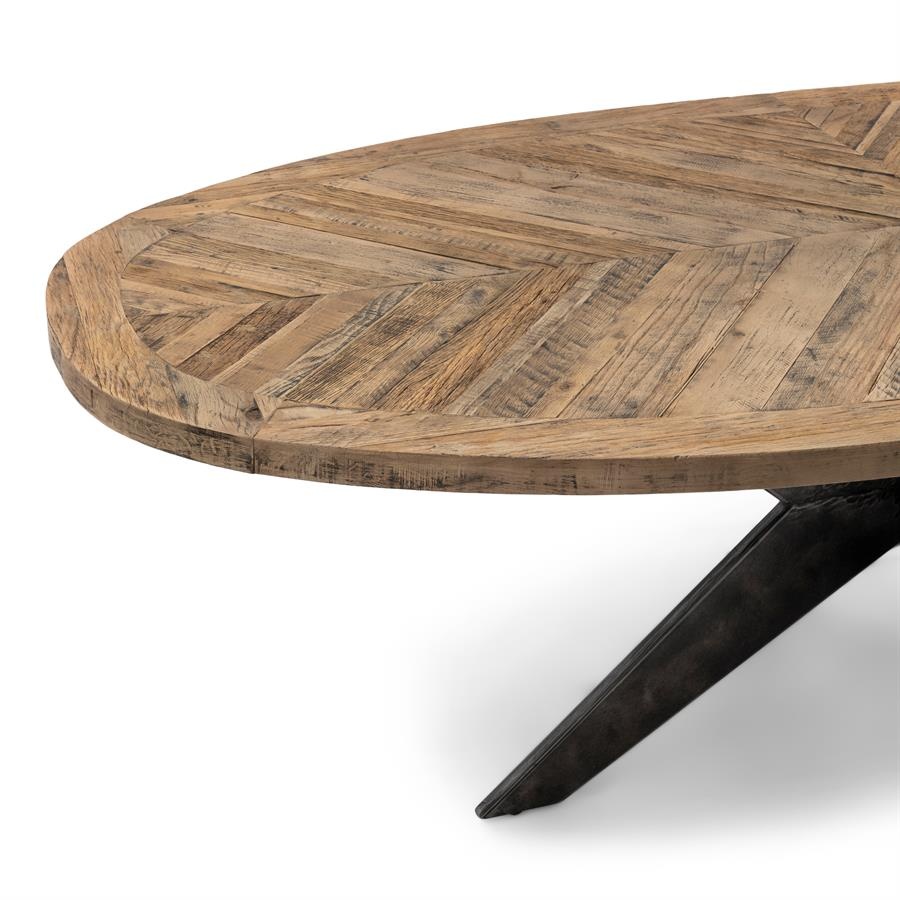 Rivièra Maison Falcon Crest Eettafel | Eikenhout | 230x105 cm