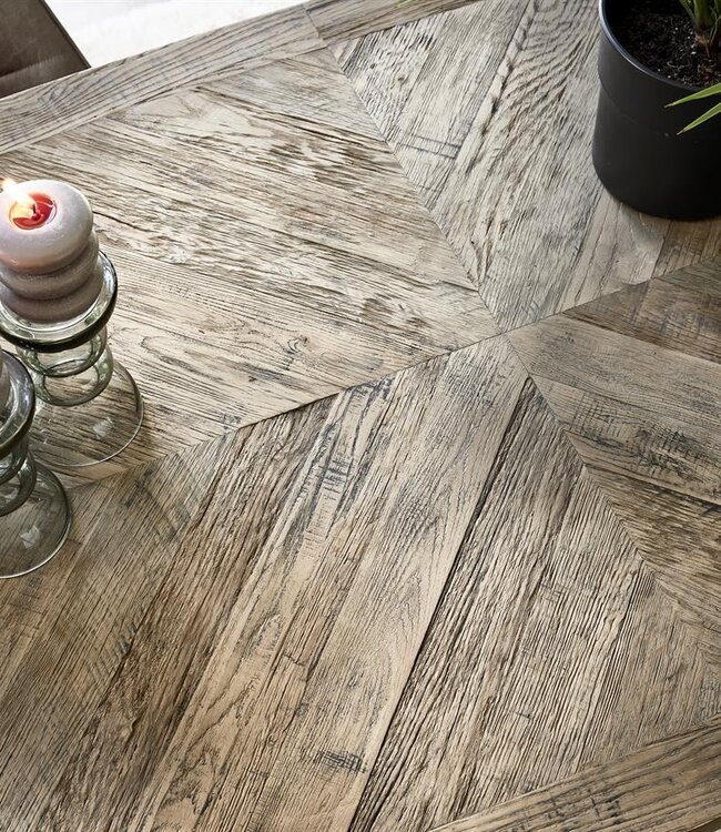 Rivièra Maison Falcon Crest Eettafel | Eikenhout | 230x105 cm