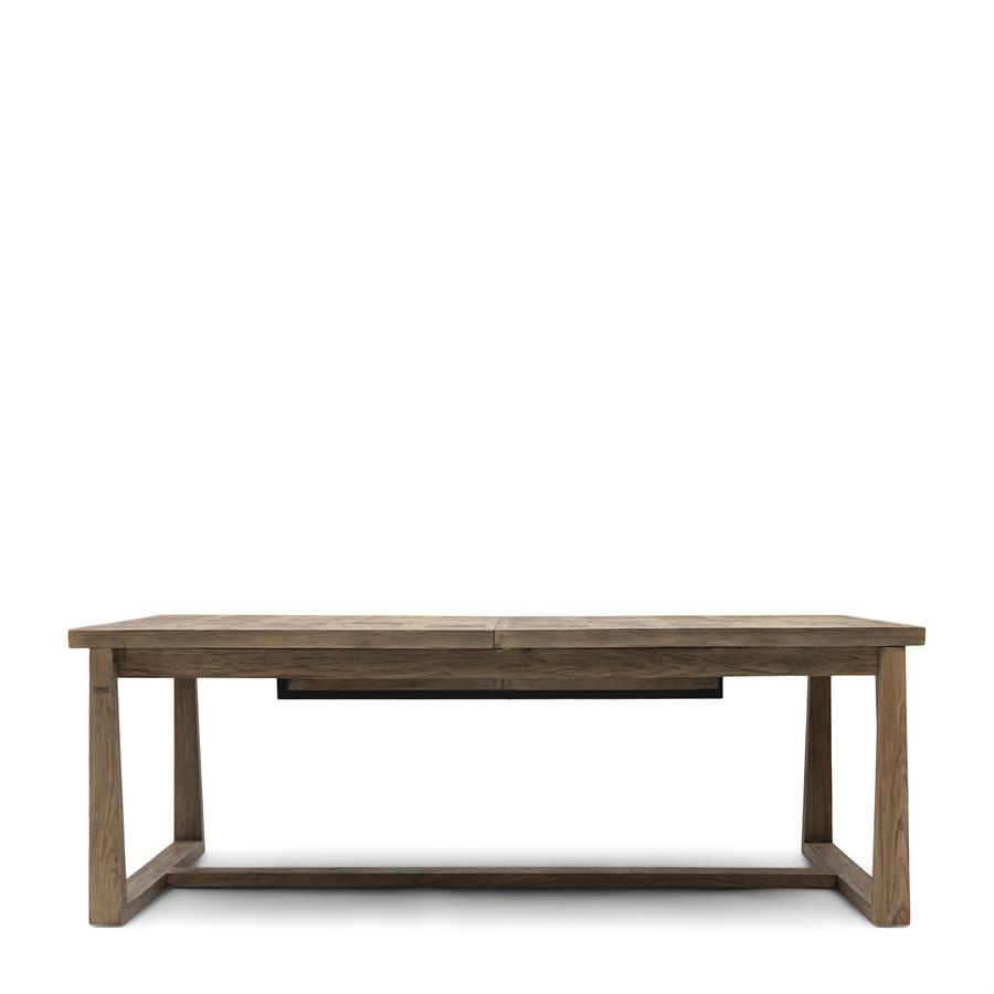 Rivièra Maison Fraser Island Eettafel | Eikenhout | Verstelbaar