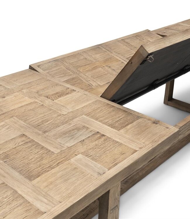 Rivièra Maison Fraser Island Eettafel | Eikenhout | Verstelbaar