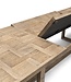 Rivièra Maison Fraser Island Eettafel | Eikenhout | Verstelbaar