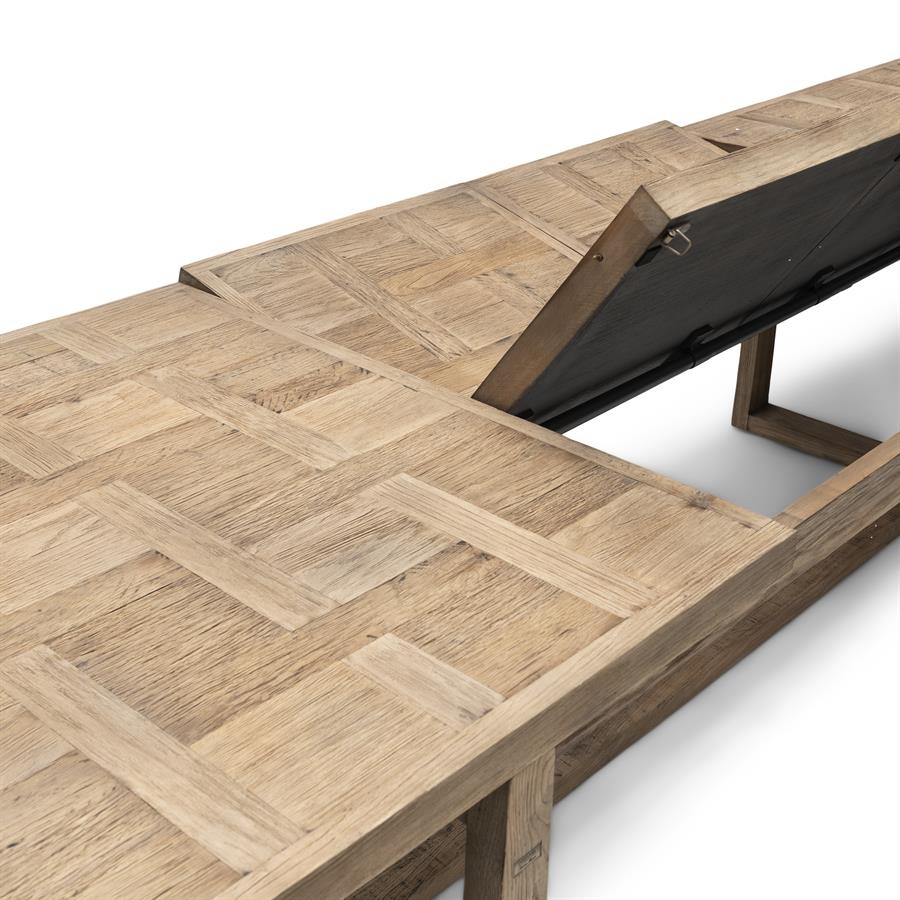 Rivièra Maison Fraser Island Eettafel | Eikenhout | Verstelbaar