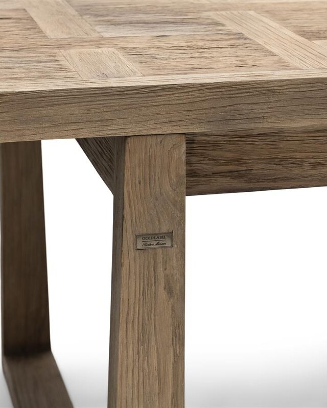 Rivièra Maison Fraser Island Eettafel | Eikenhout | Verstelbaar