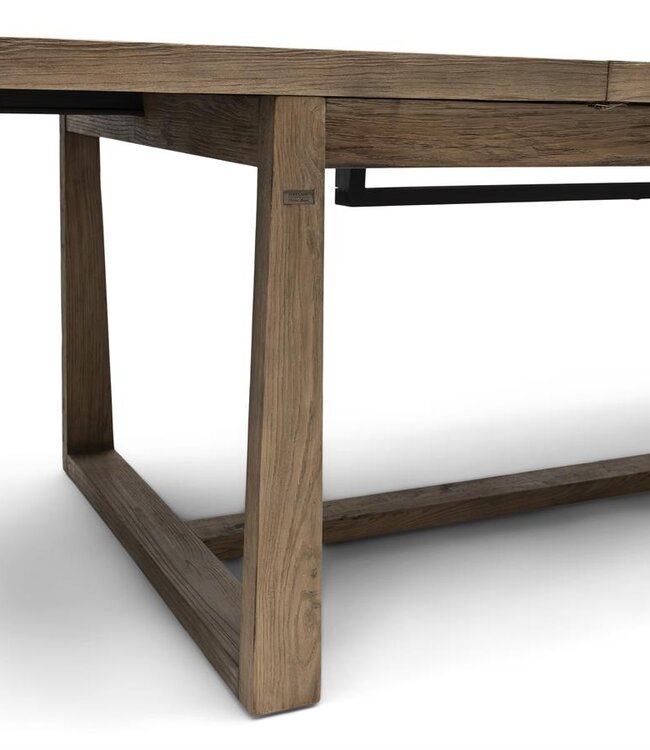 Rivièra Maison Fraser Island Eettafel | Eikenhout | Verstelbaar