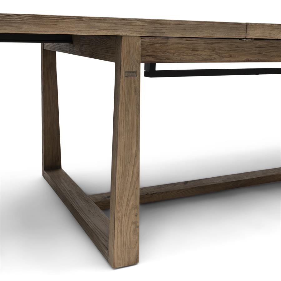 Rivièra Maison Fraser Island Eettafel | Eikenhout | Verstelbaar