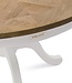 Rivièra Maison Le Marais Eettafel | Eikenhout | Wit | H78 x D120 cm