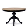 Le Marais Eettafel | Eikenhout | Zwart | H78 x D120 cm