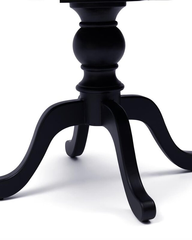 Rivièra Maison Le Marais Eettafel | Eikenhout | Zwart | H78 x D120 cm