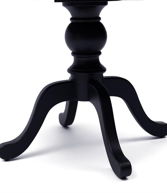 Rivièra Maison Le Marais Eettafel | Eikenhout | Zwart | H78 x D120 cm