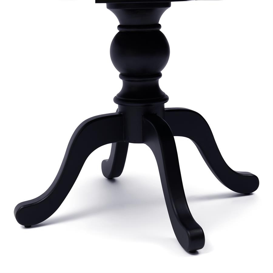 Rivièra Maison Le Marais Eettafel | Eikenhout | Zwart | H78 x D120 cm