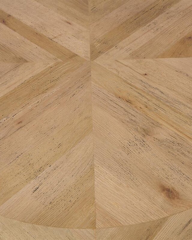 Rivièra Maison Le Marais Eettafel | Eikenhout | Zwart | H78 x D120 cm
